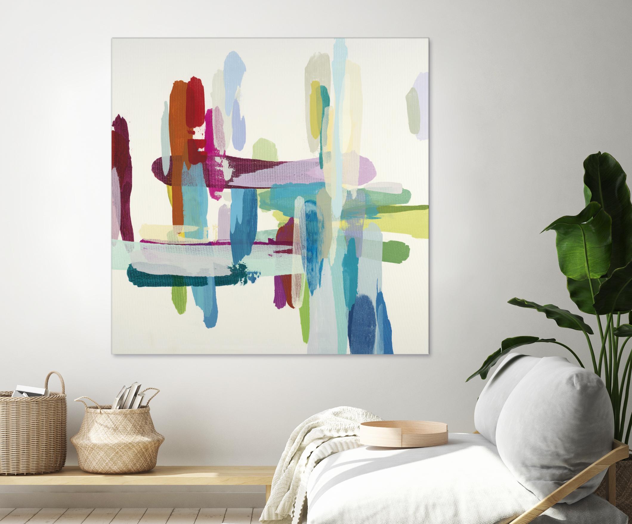 Daydreaming by Randy Hibberd on GIANT ART - purple abstract