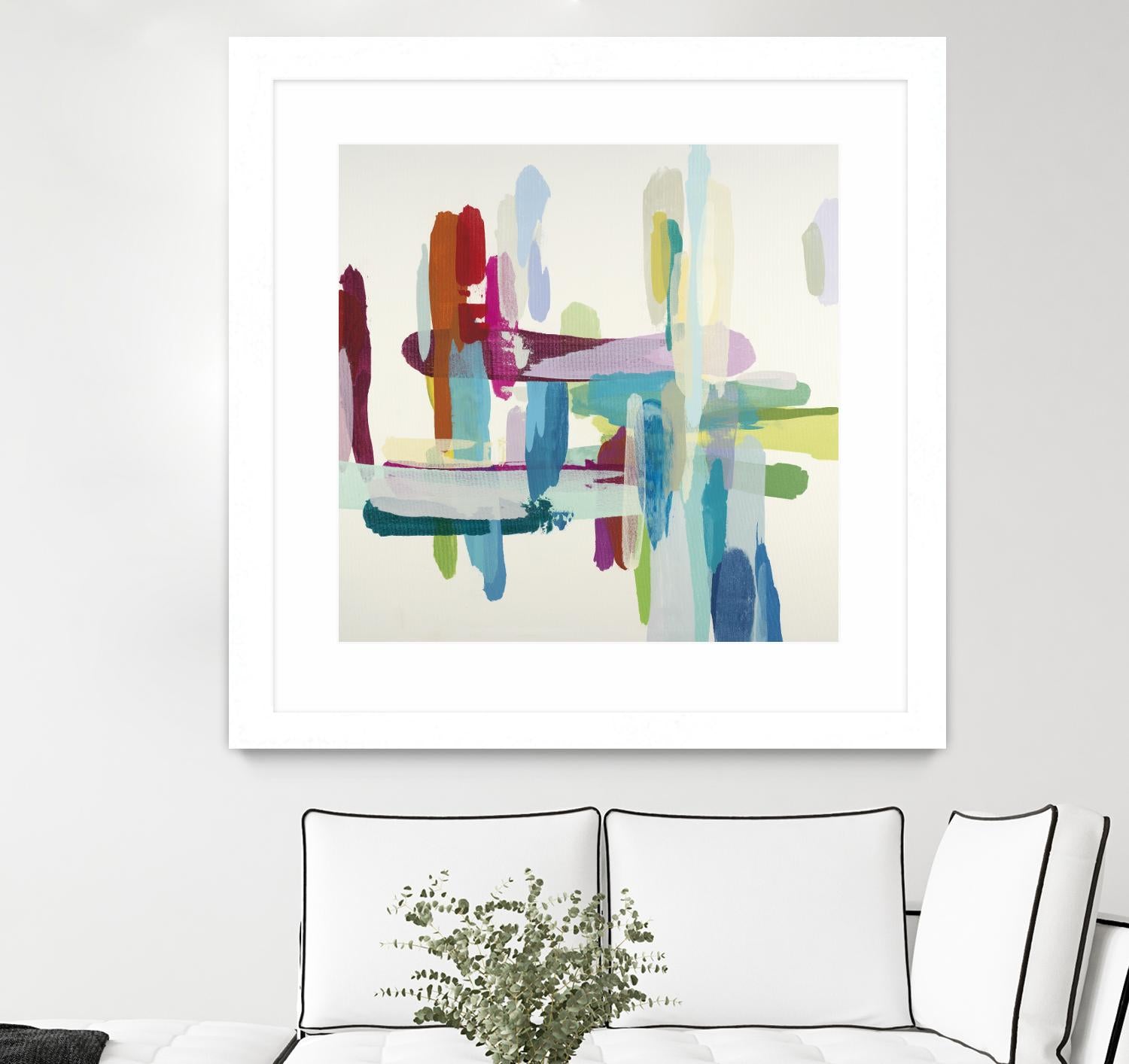 Daydreaming by Randy Hibberd on GIANT ART - purple abstract