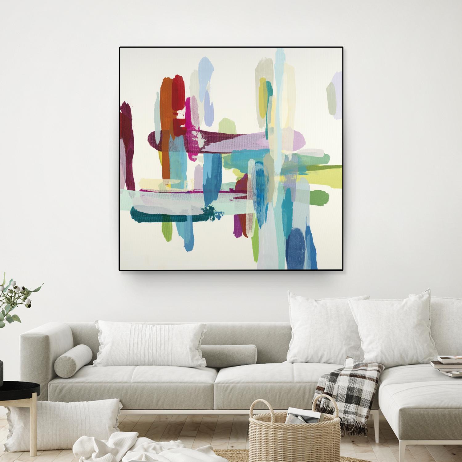 Daydreaming by Randy Hibberd on GIANT ART - purple abstract