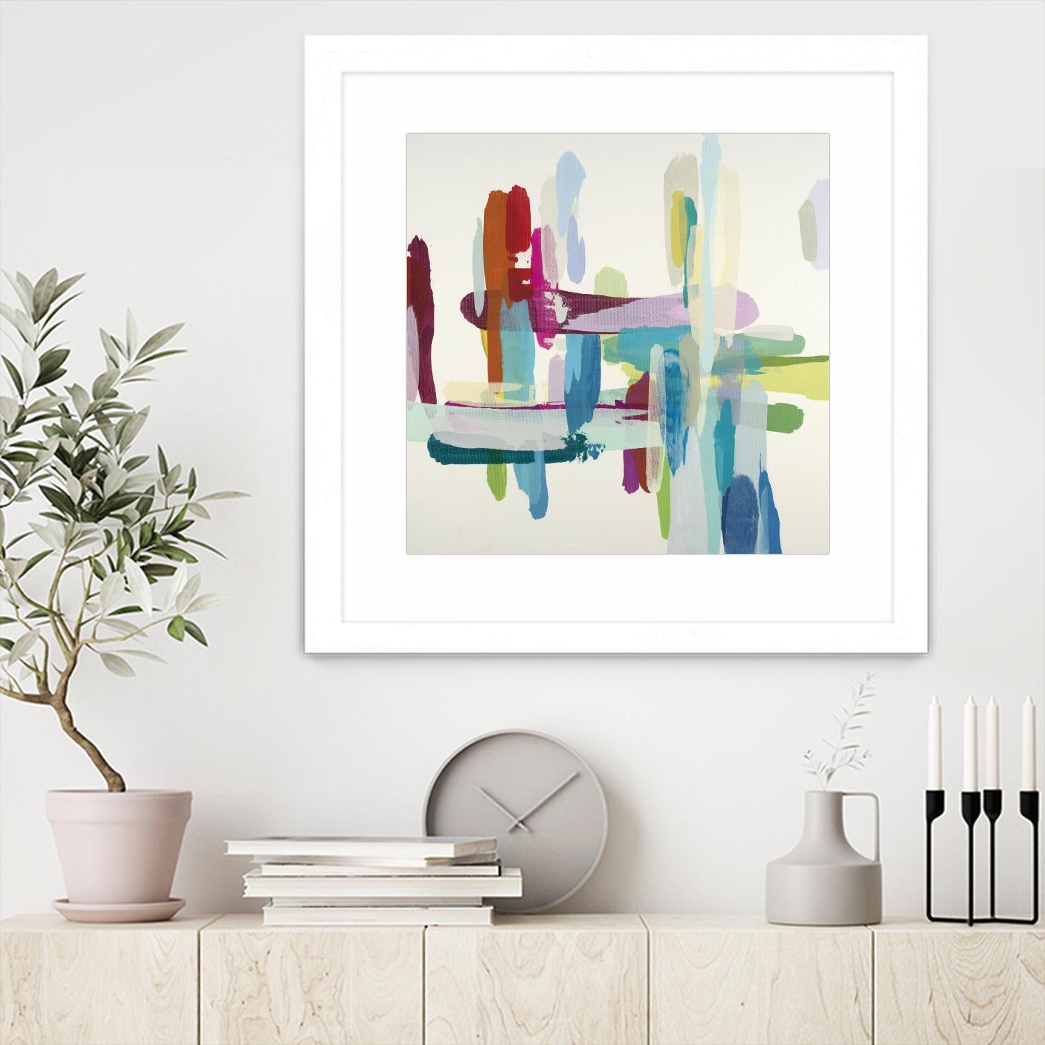 Daydreaming by Randy Hibberd on GIANT ART - purple abstract