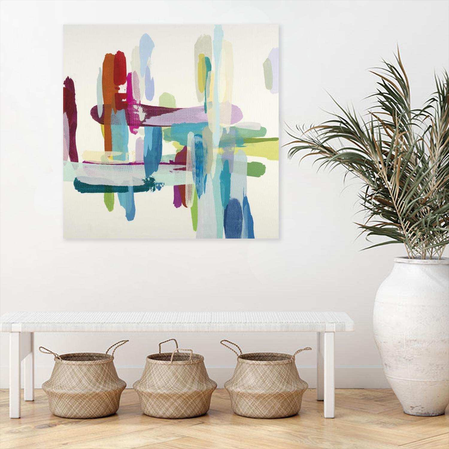 Daydreaming by Randy Hibberd on GIANT ART - purple abstract