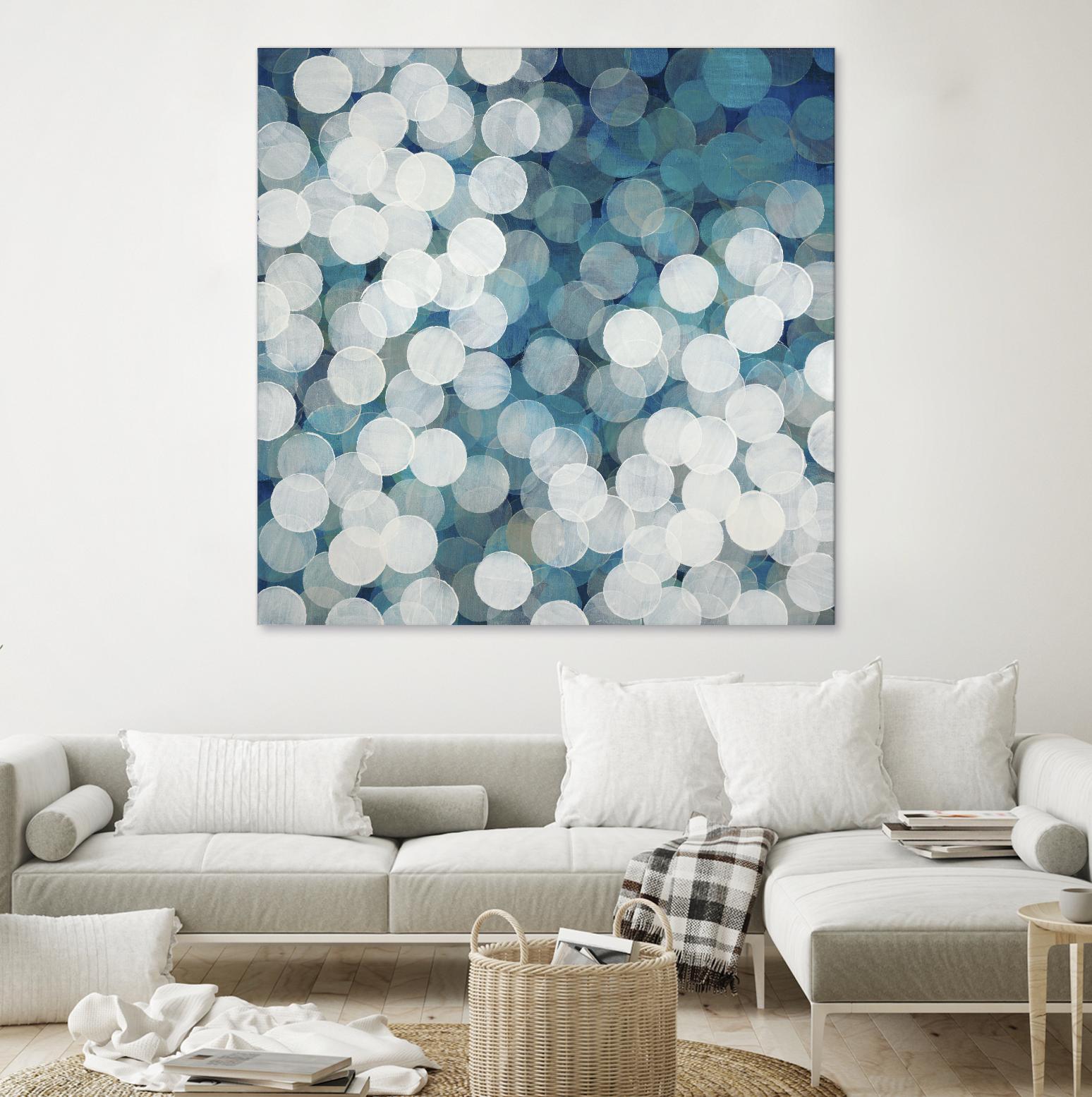 Head in the Clouds by Liz Jardine on GIANT ART - white abstract