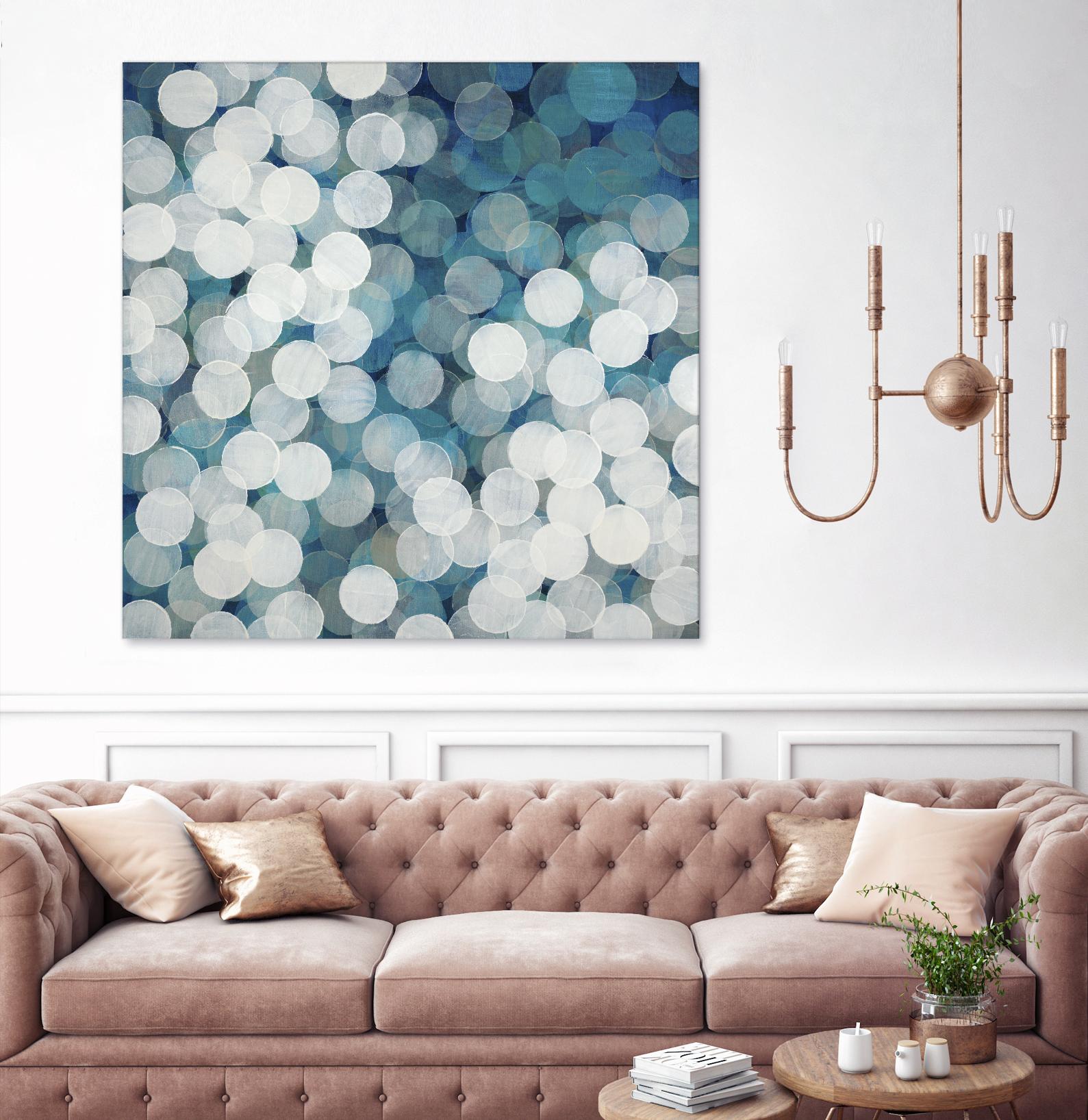 Head in the Clouds by Liz Jardine on GIANT ART - white abstract