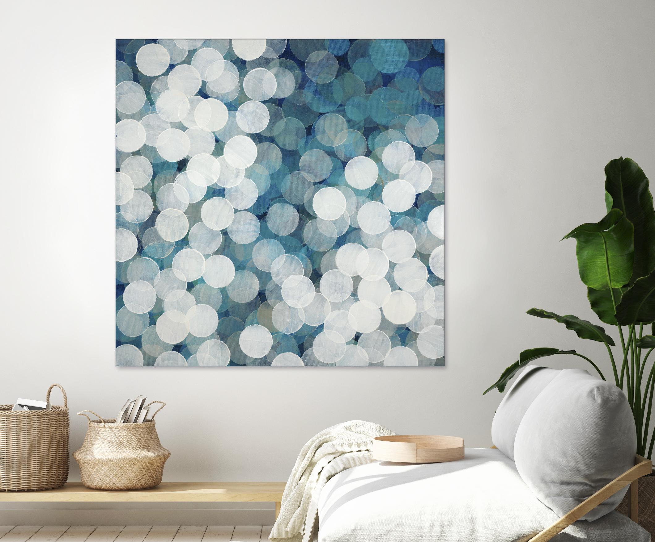 Head in the Clouds by Liz Jardine on GIANT ART - white abstract