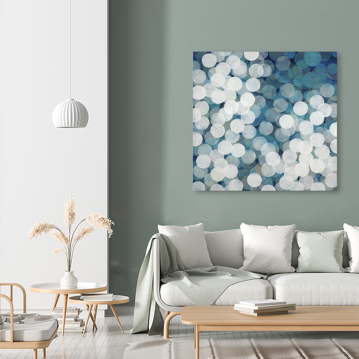 Head in the Clouds by Liz Jardine on GIANT ART - white abstract
