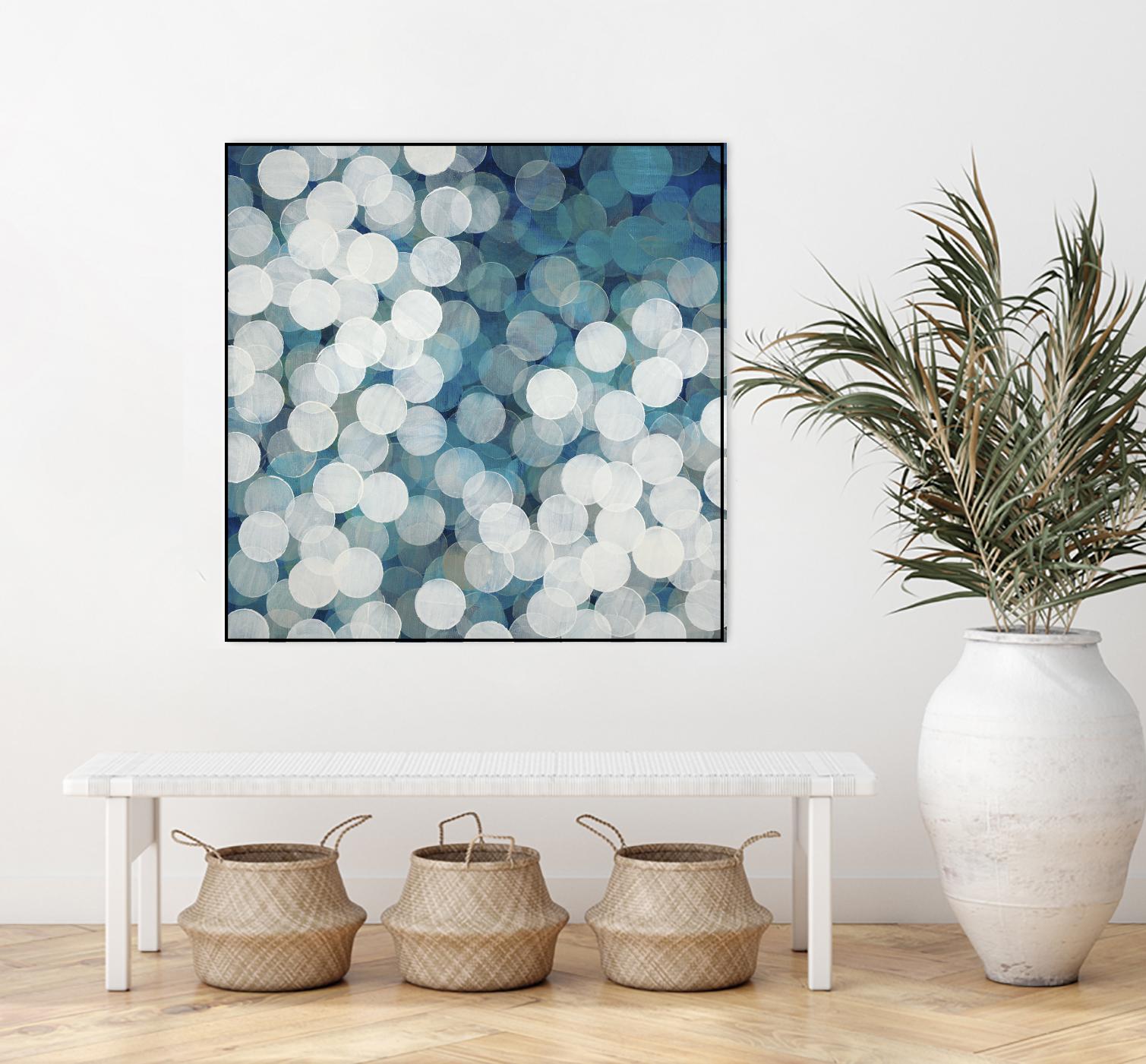 Head in the Clouds by Liz Jardine on GIANT ART - white abstract