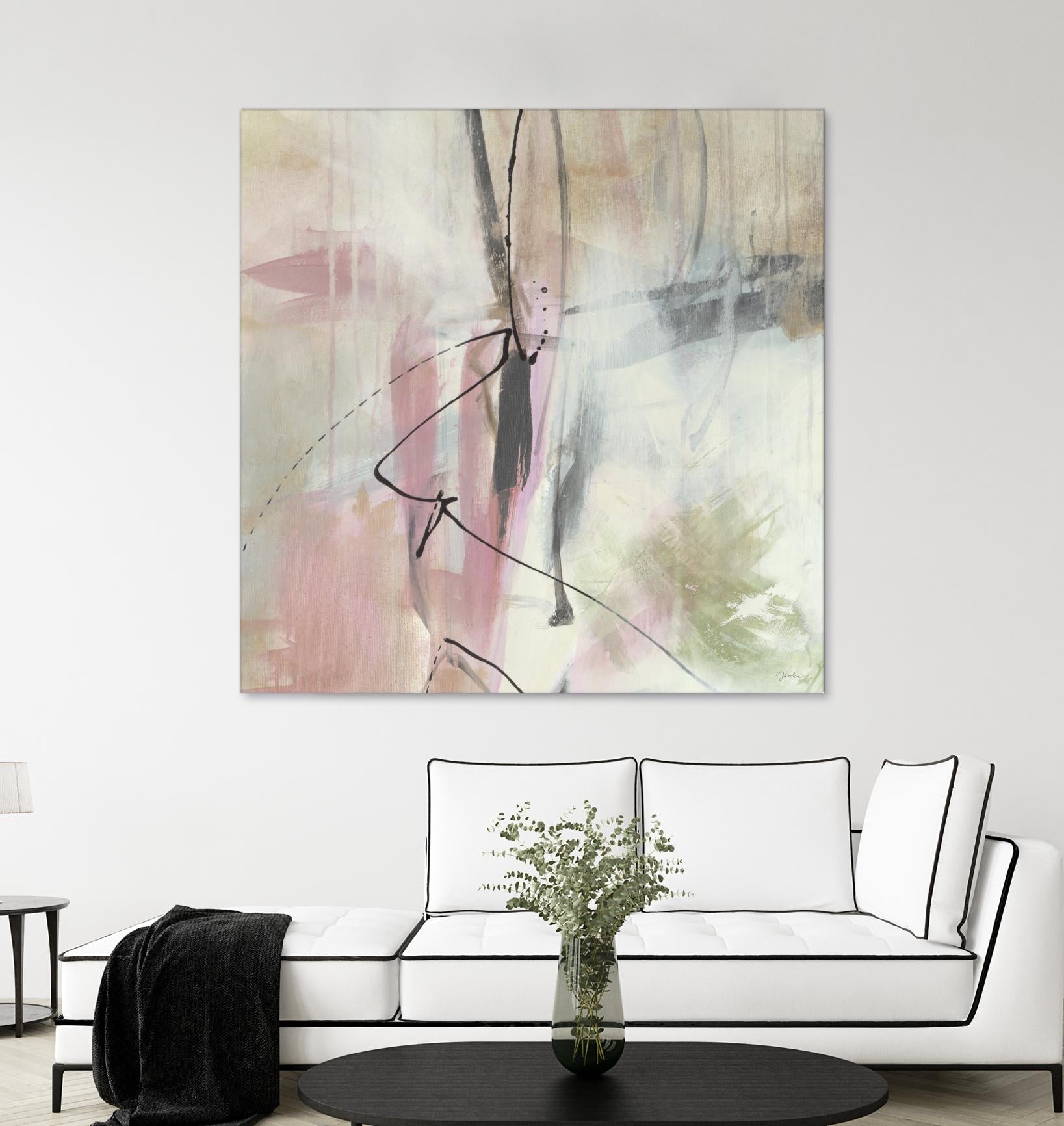 A la mode by Liz Jardine on GIANT ART - beige abstract