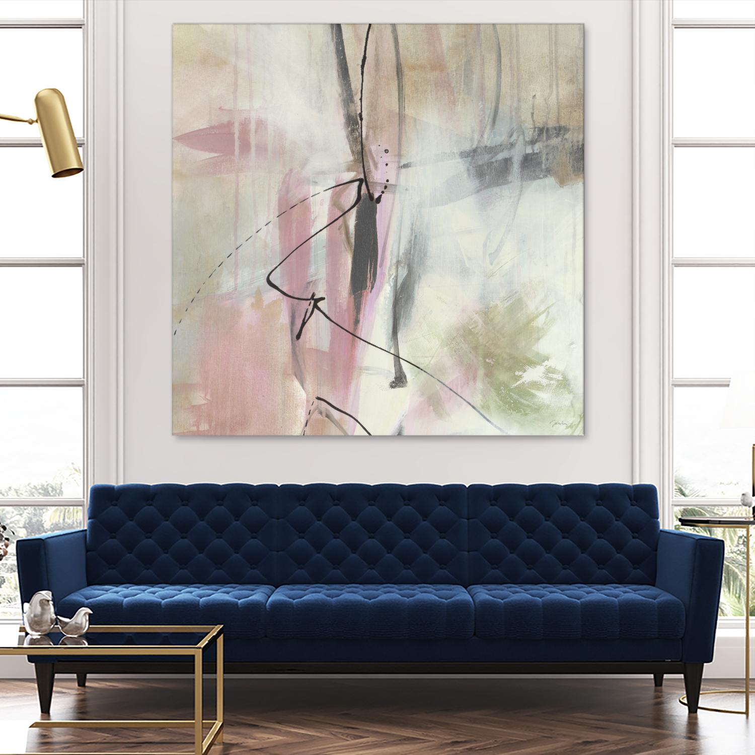 A la mode by Liz Jardine on GIANT ART - beige abstract