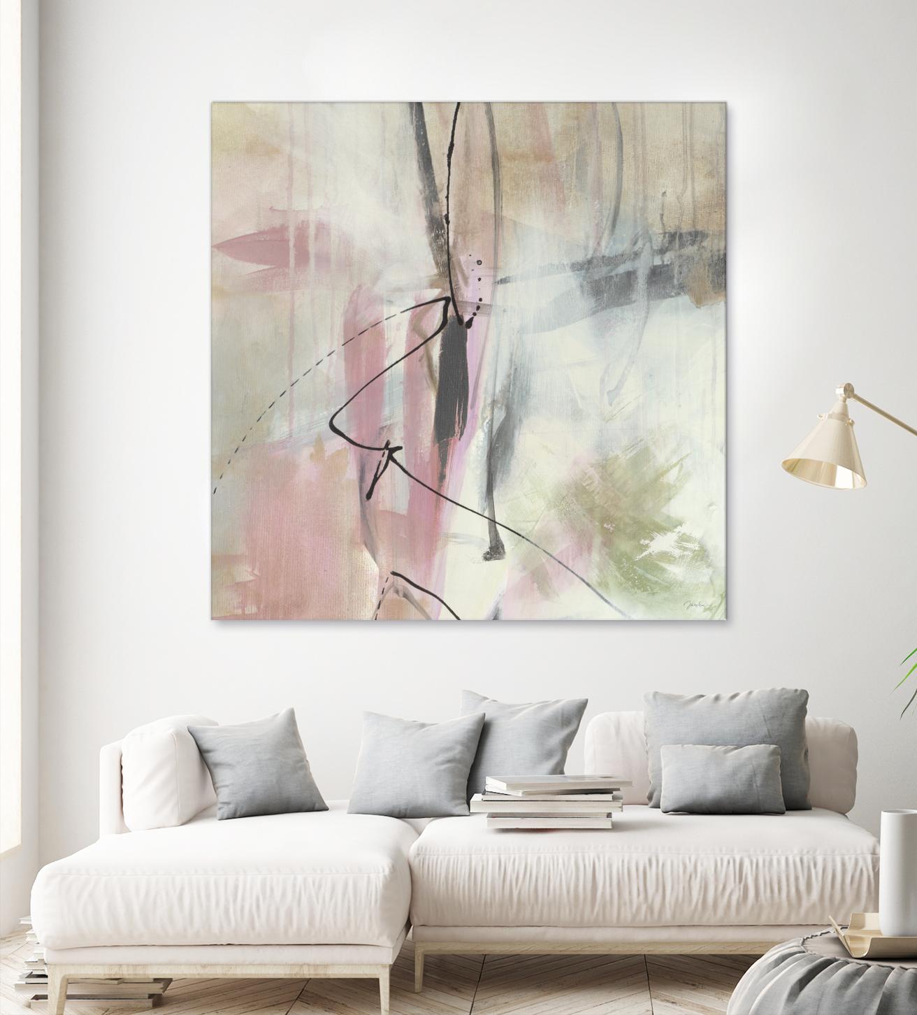 A la mode by Liz Jardine on GIANT ART - beige abstract