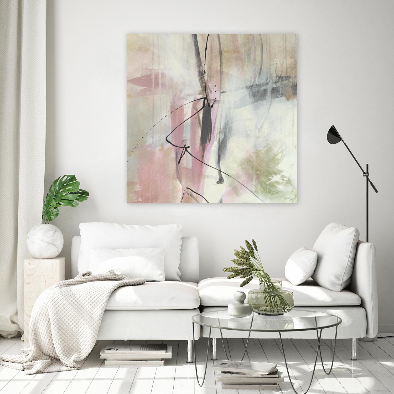 A la mode by Liz Jardine on GIANT ART - beige abstract