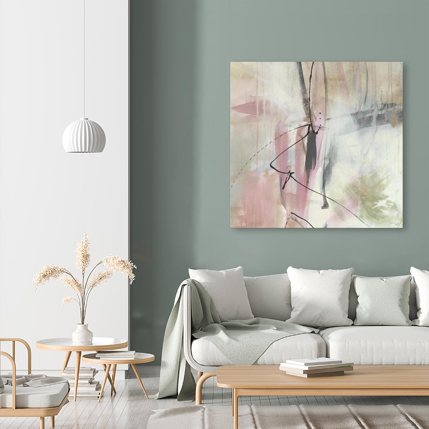 A la mode by Liz Jardine on GIANT ART - beige abstract