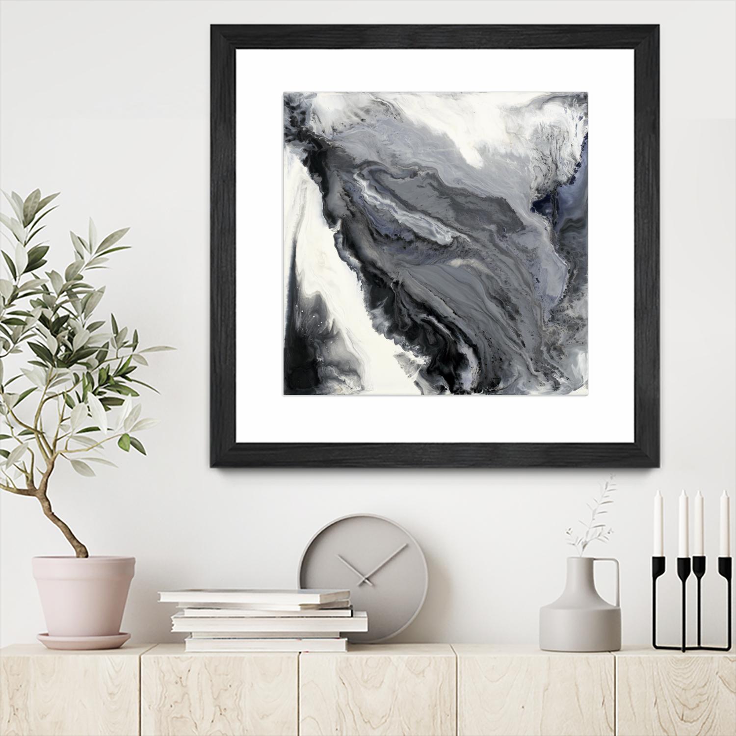 Approaching by Corrie LaVelle on GIANT ART - white black&white