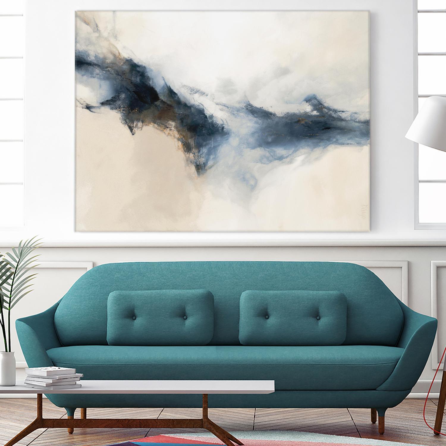 TERRA NOVA by DINA DARGO on GIANT ART - gray abstract abstract