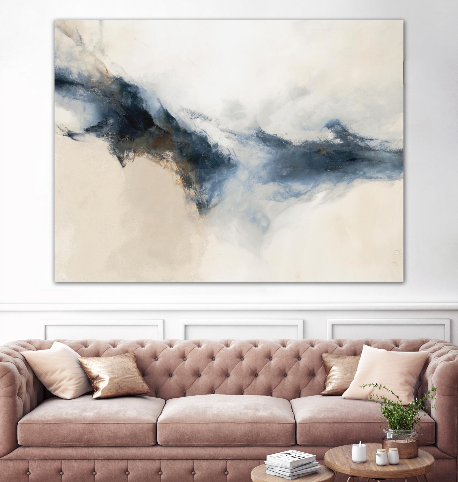 TERRA NOVA by DINA DARGO on GIANT ART - gray abstract abstract