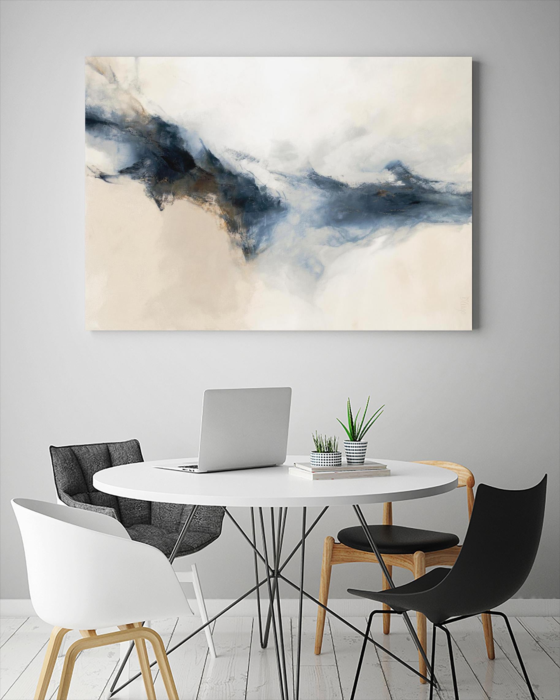 TERRA NOVA by DINA DARGO on GIANT ART - gray abstract abstract