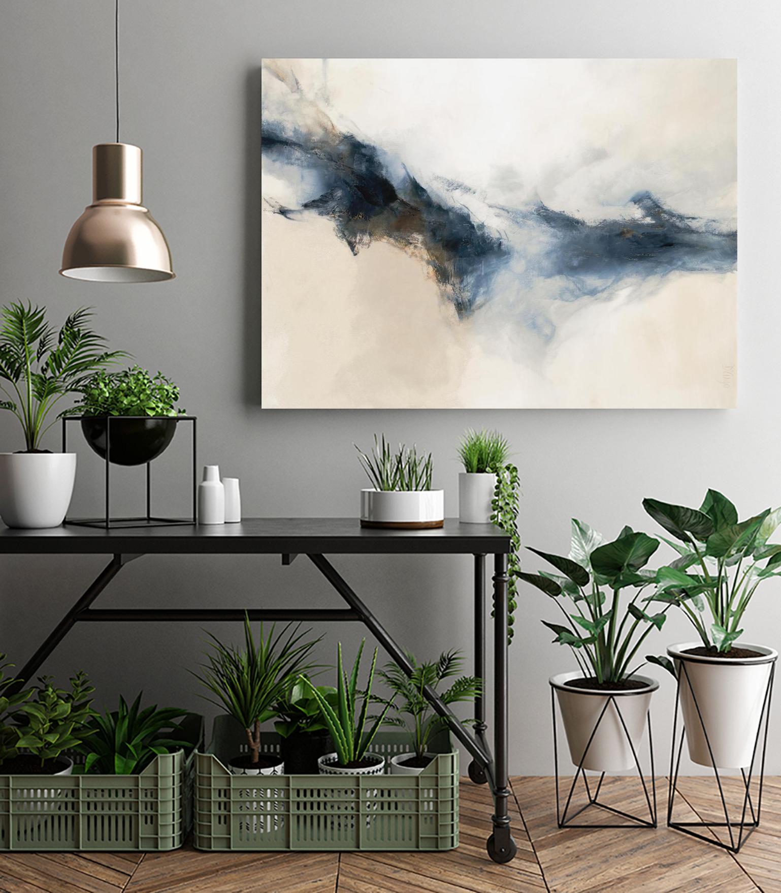 TERRA NOVA by DINA DARGO on GIANT ART - gray abstract abstract