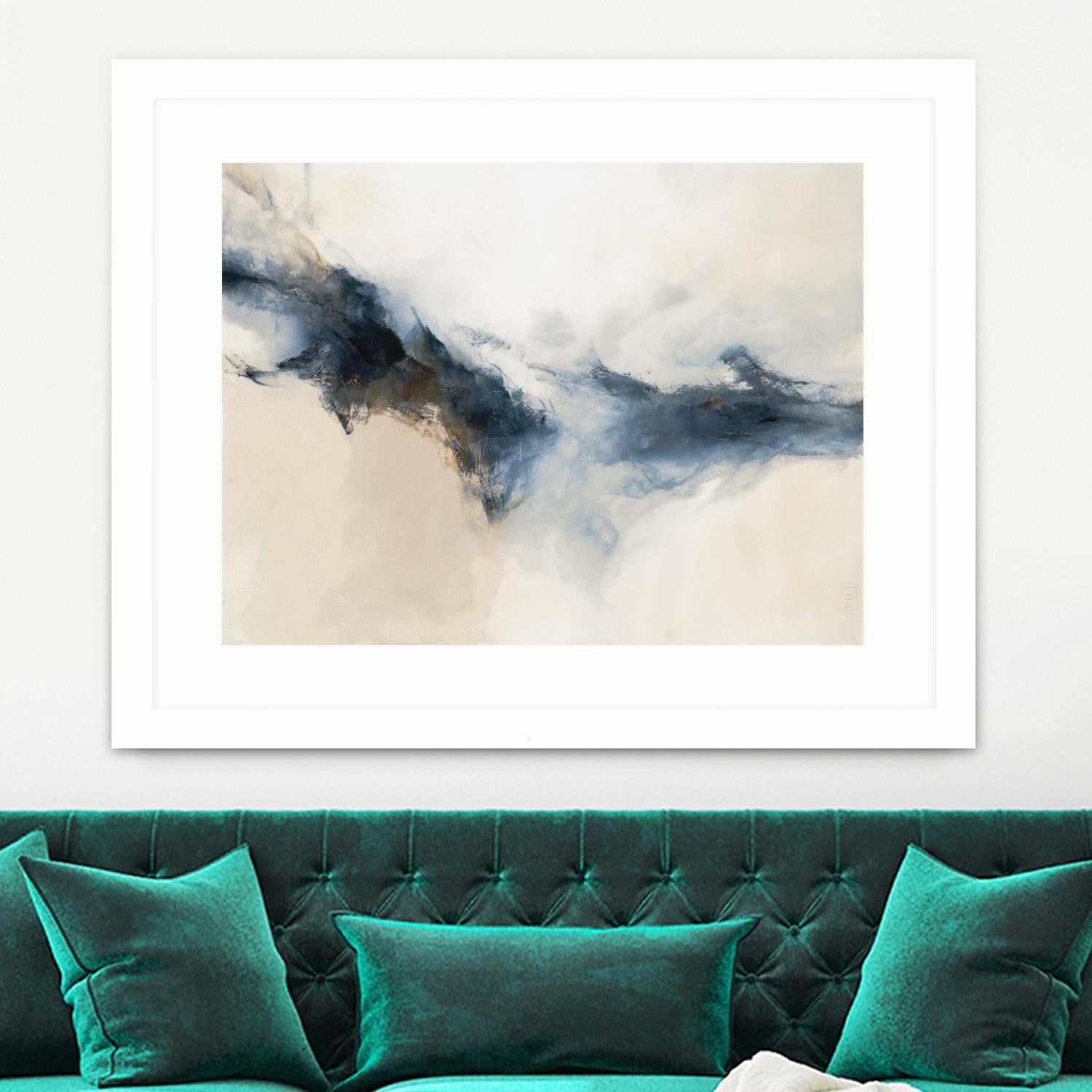TERRA NOVA by DINA DARGO on GIANT ART - gray abstract abstract