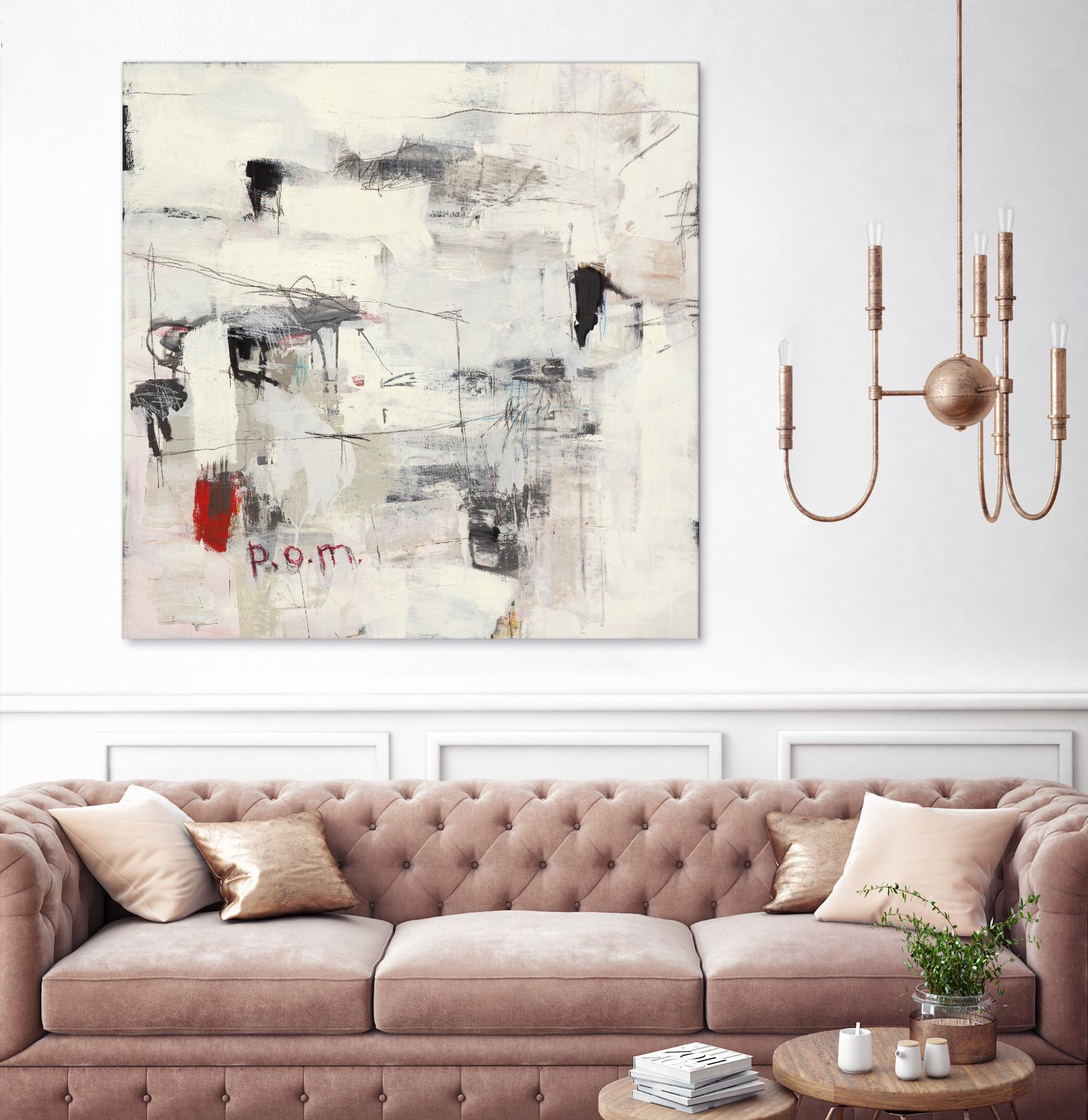 Piece Of Mind by Brent Foreman on GIANT ART - whites & creams abstract