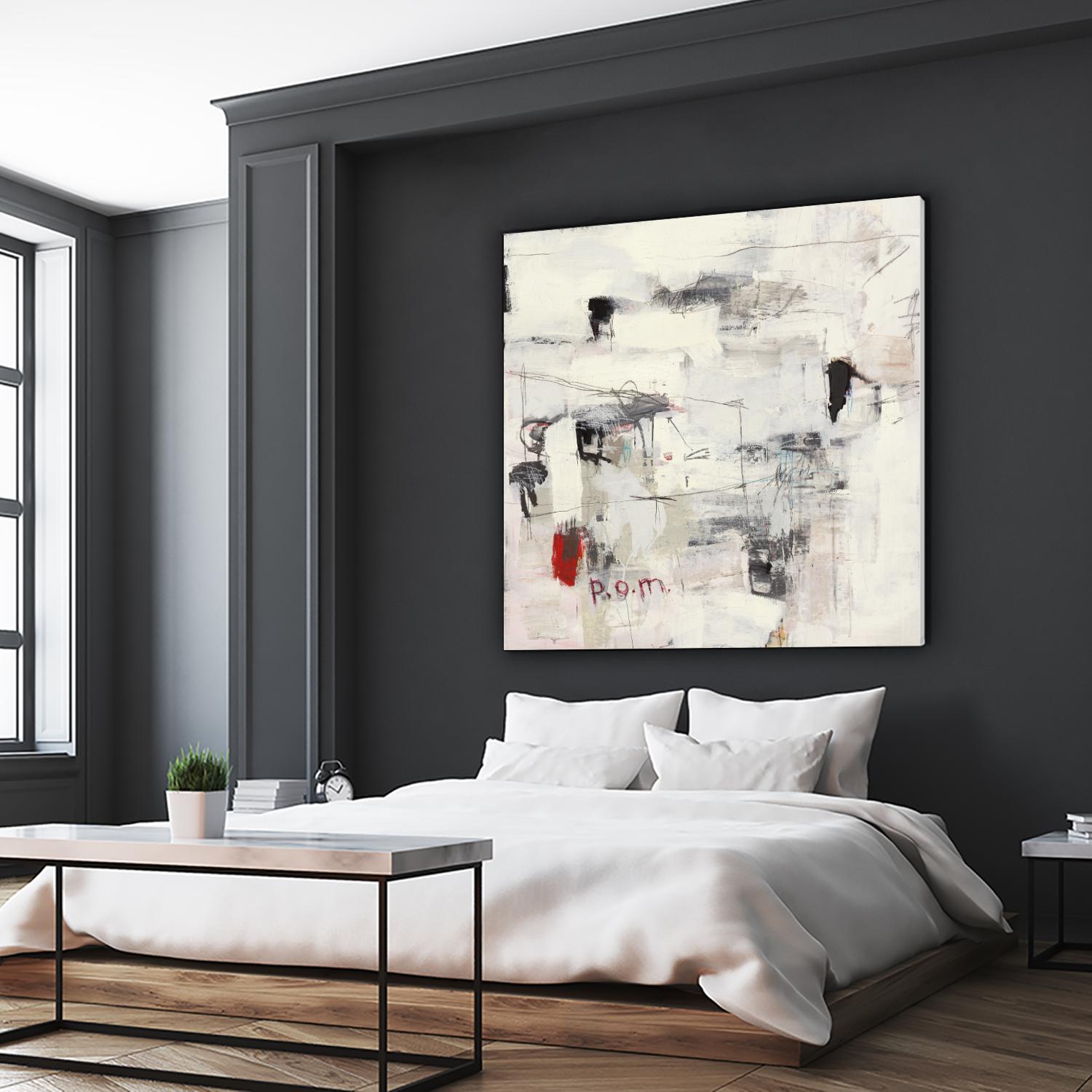 Piece Of Mind by Brent Foreman on GIANT ART - whites & creams abstract