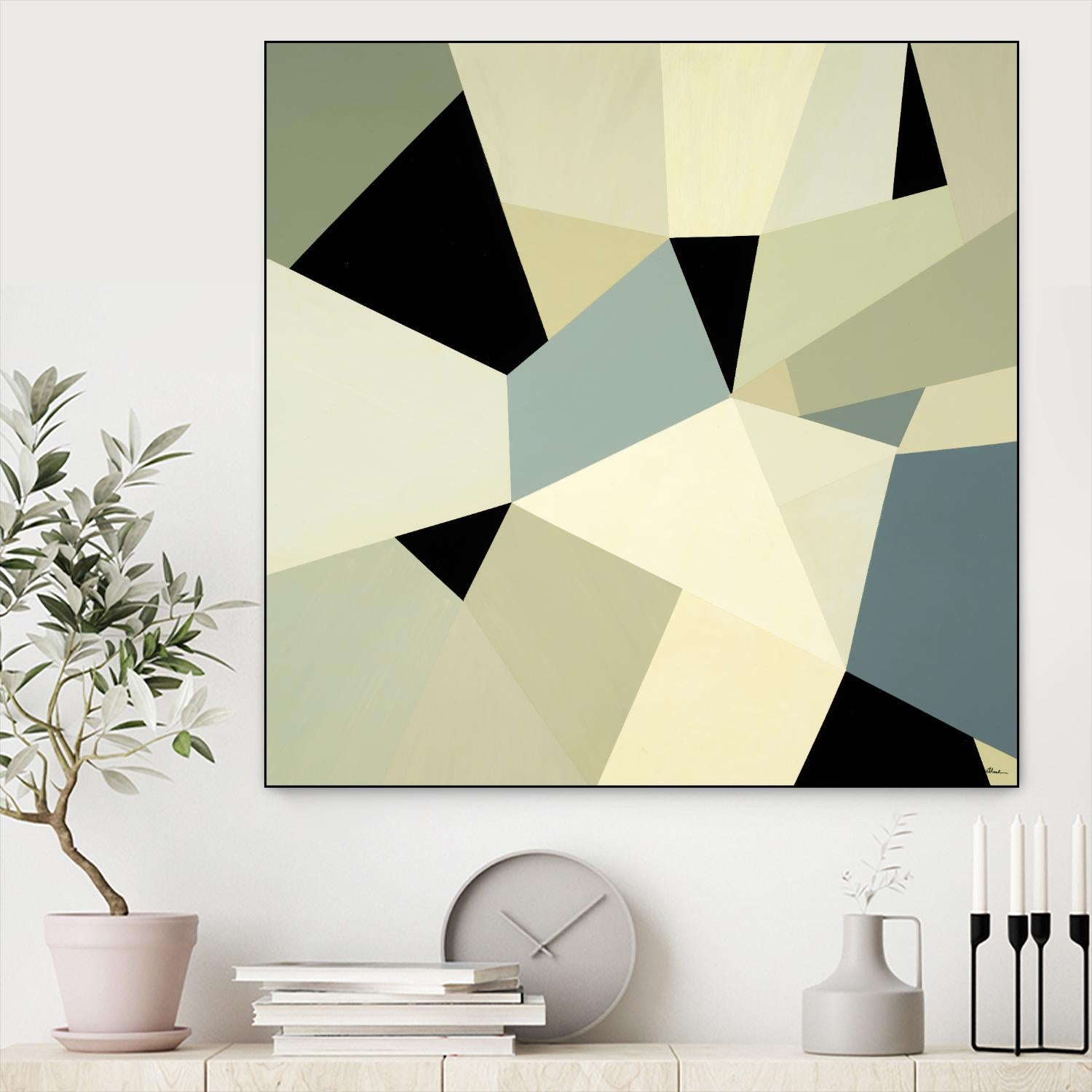 Adapt I by Randy Hibberd on GIANT ART - black abstract