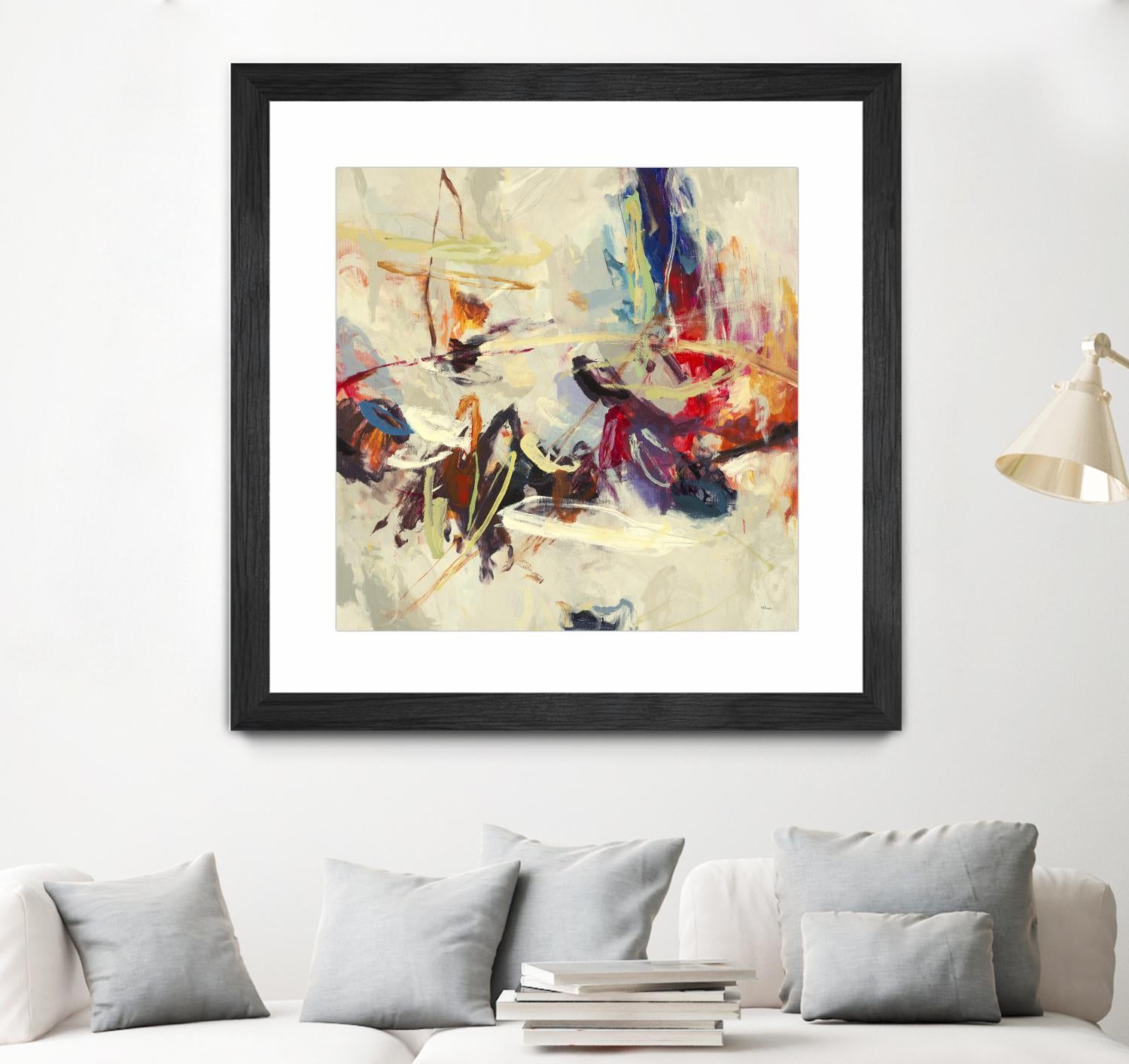 Positive Energy III by Randy Hibberd on GIANT ART - pink abstract