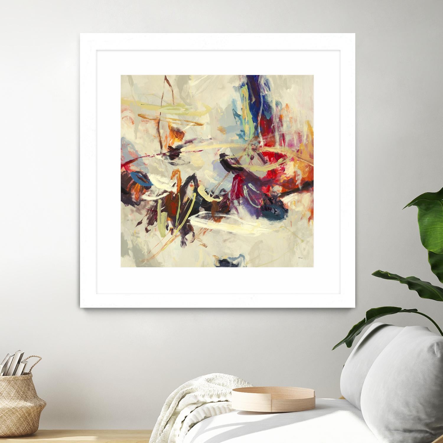 Positive Energy III by Randy Hibberd on GIANT ART - pink abstract