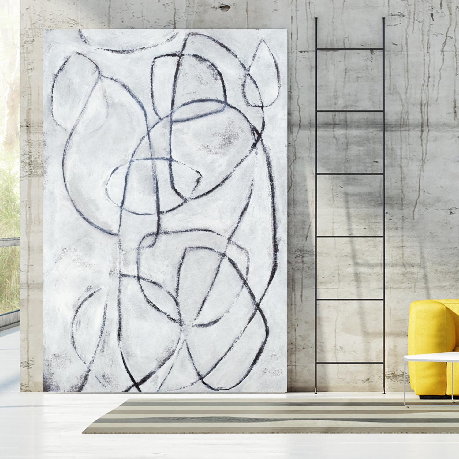 Suspended Time by Jeff Iorillo on GIANT ART - grays black & white gray