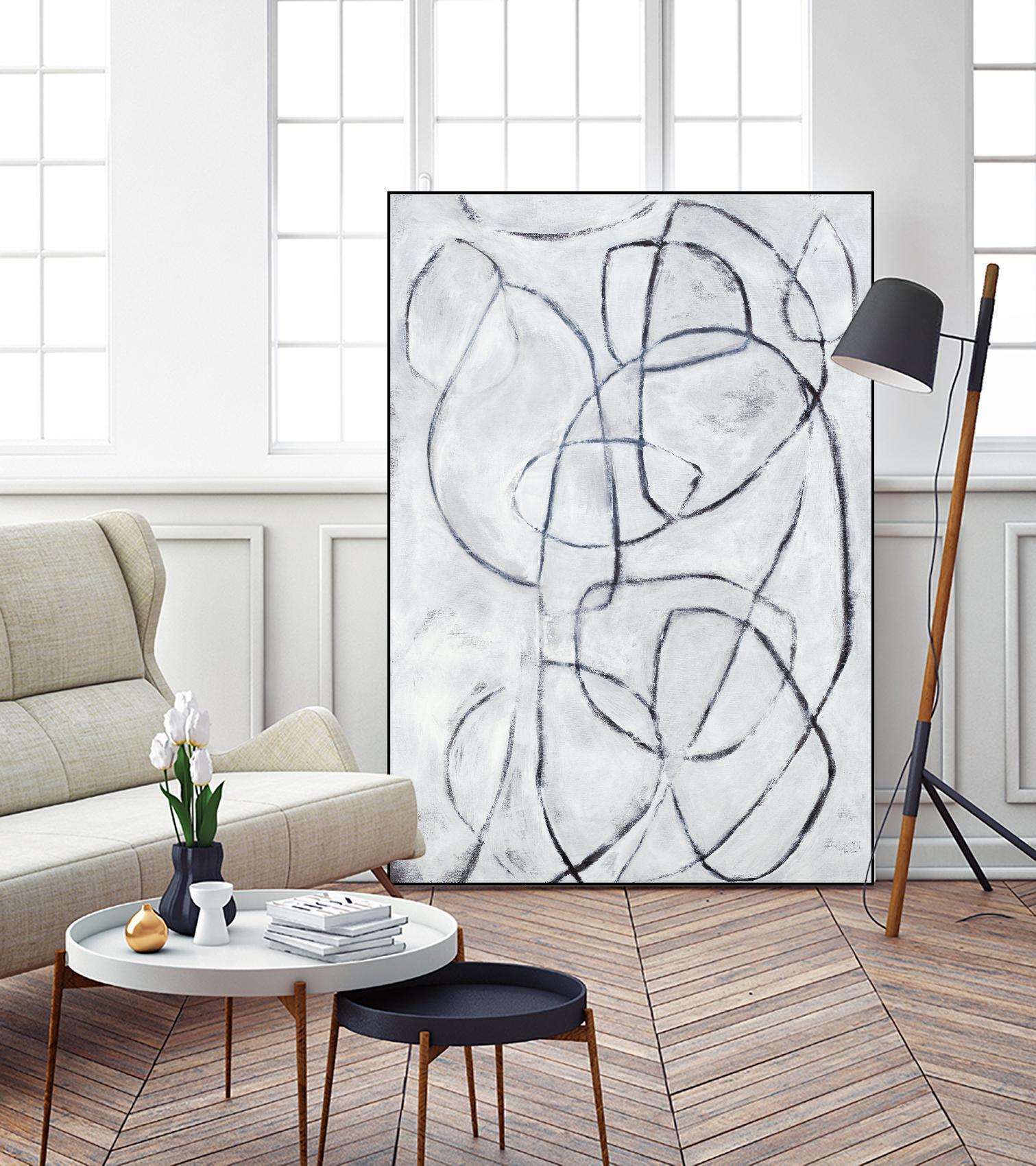 Suspended Time by Jeff Iorillo on GIANT ART - grays black & white gray