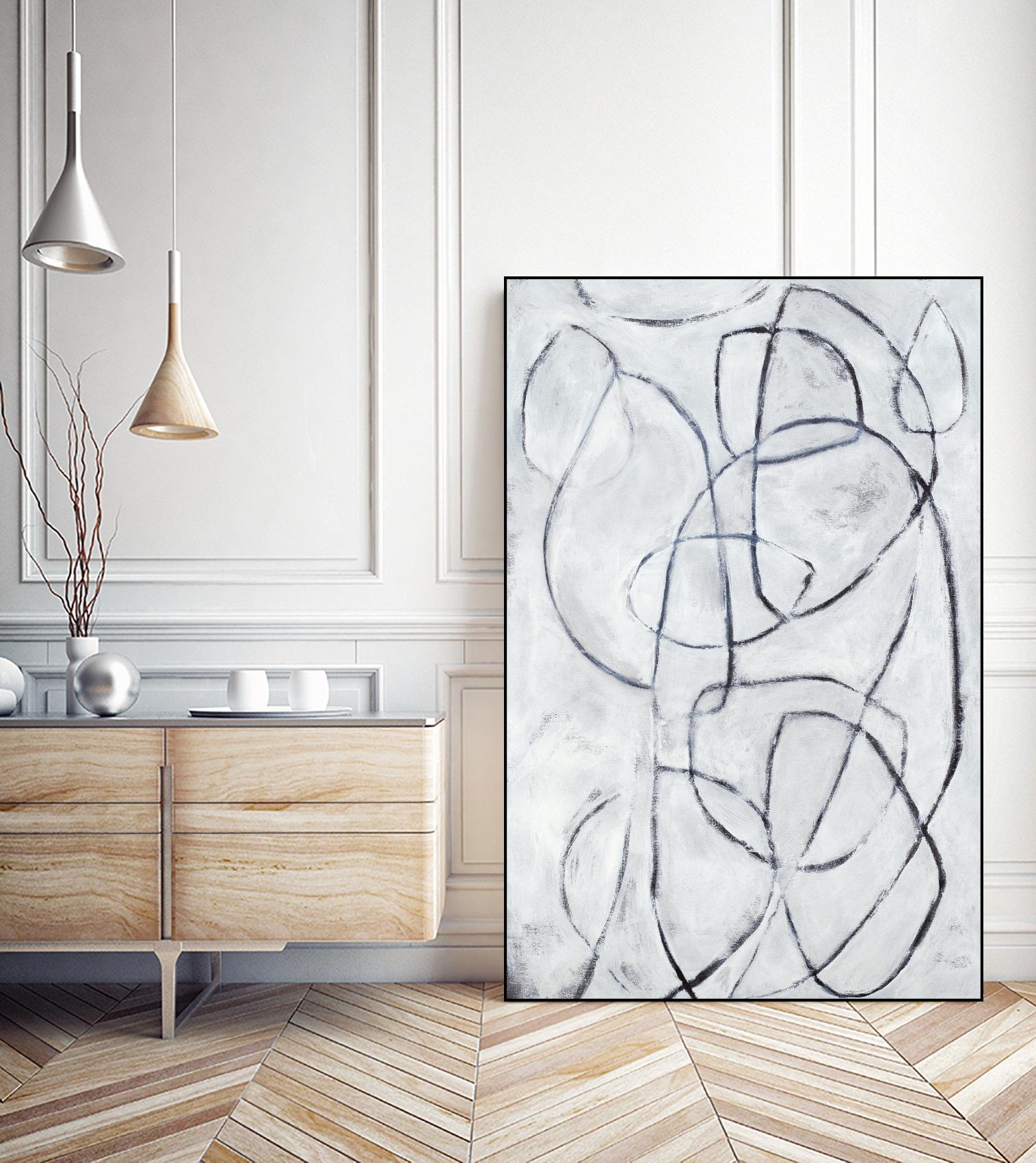 Suspended Time by Jeff Iorillo on GIANT ART - grays black & white gray