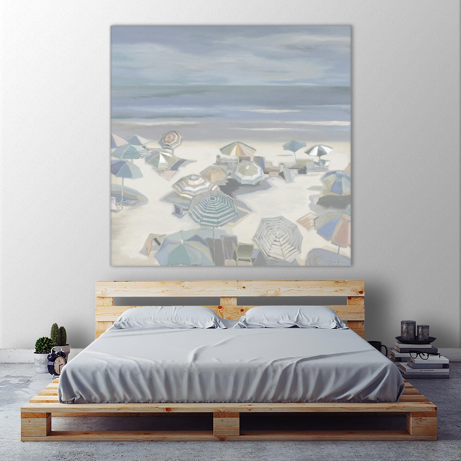 Beach Party by Liz Jardine on GIANT ART - blues coastal, tropical