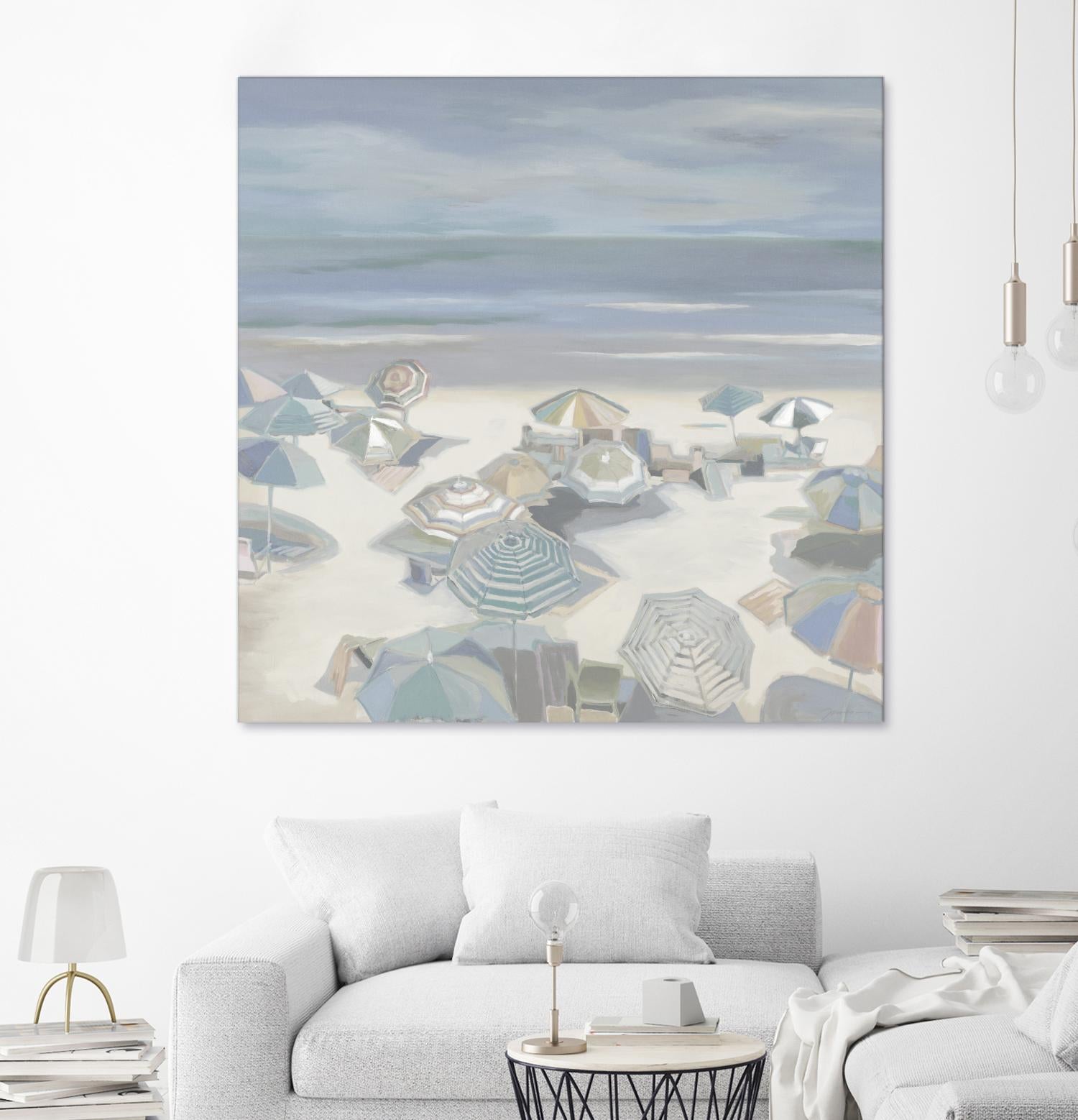 Beach Party by Liz Jardine on GIANT ART - blues coastal, tropical