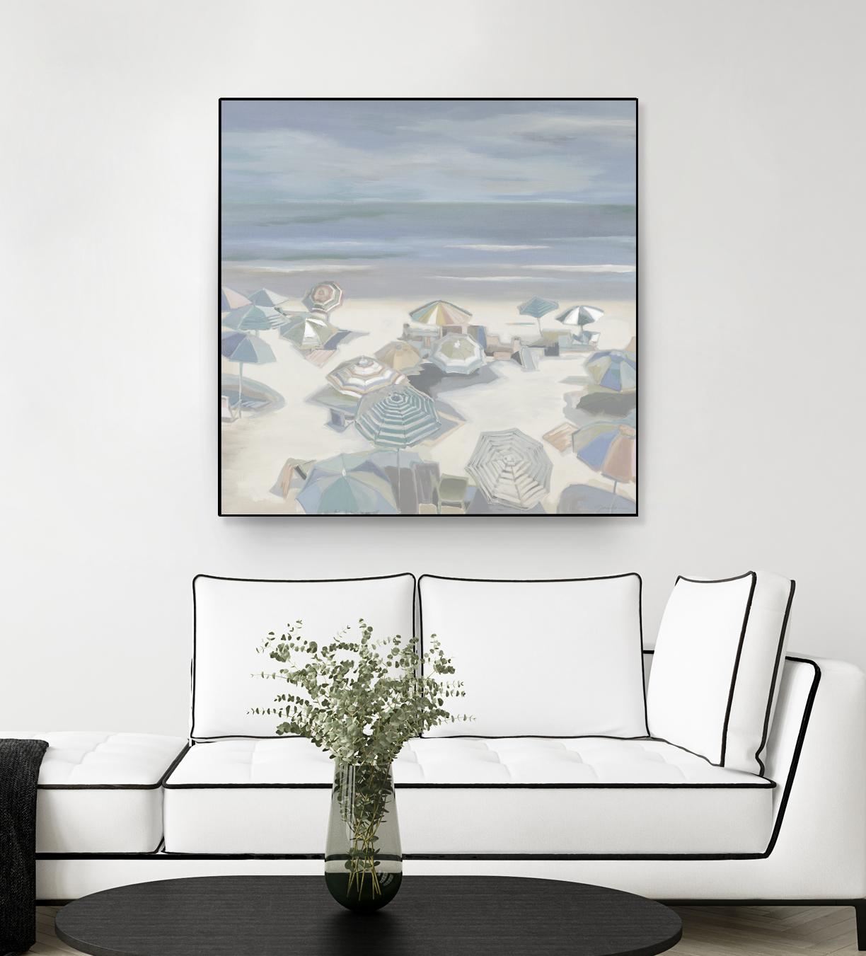 Beach Party by Liz Jardine on GIANT ART - blues coastal, tropical