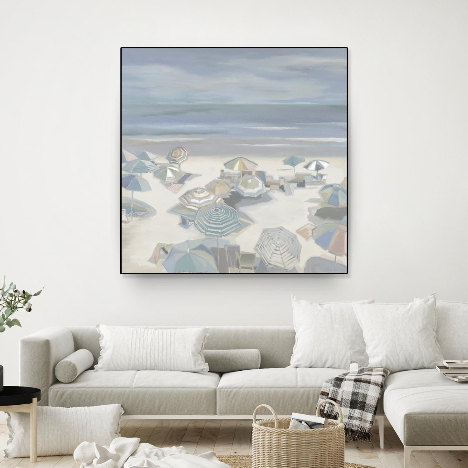 Beach Party by Liz Jardine on GIANT ART - blues coastal, tropical