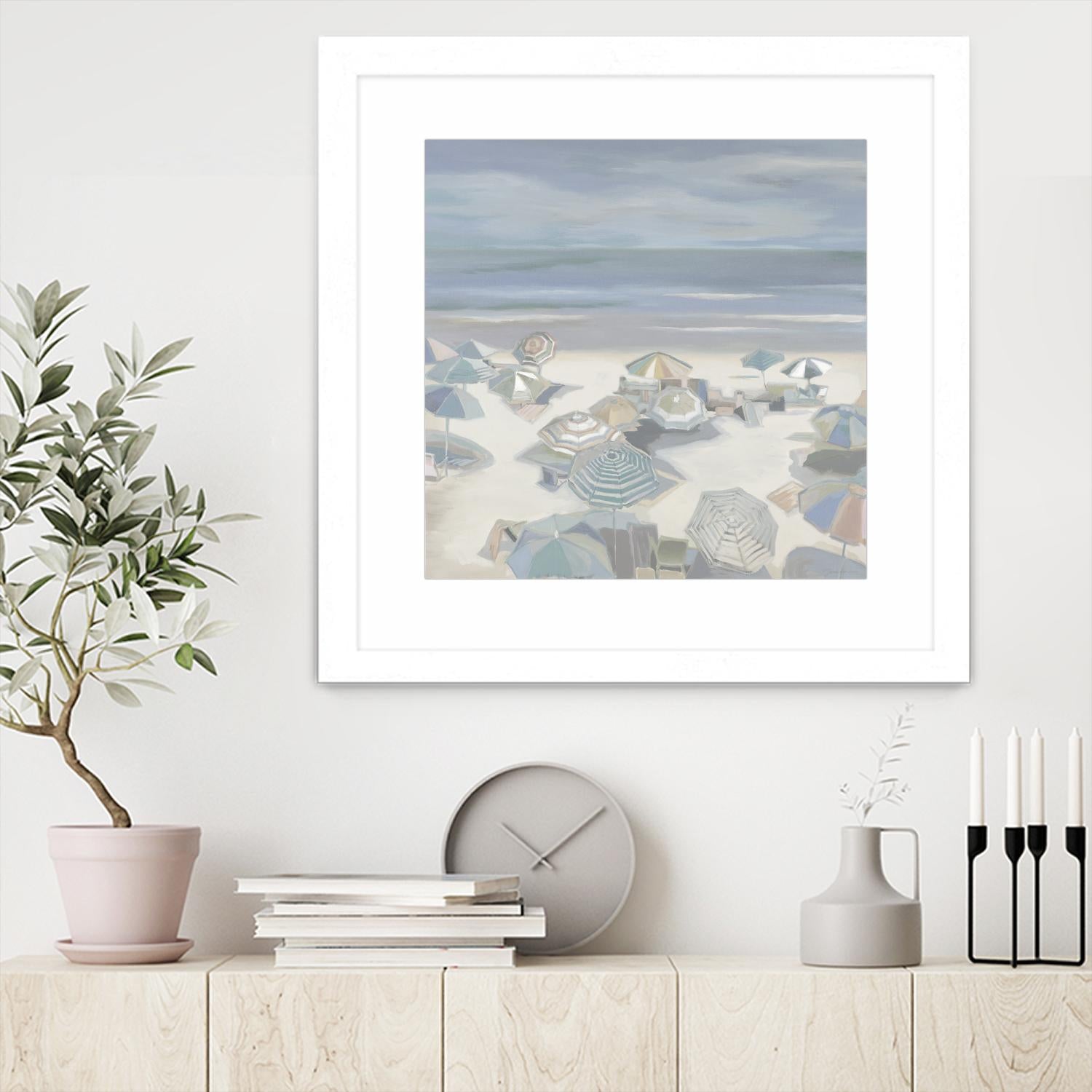 Beach Party by Liz Jardine on GIANT ART - blues coastal, tropical