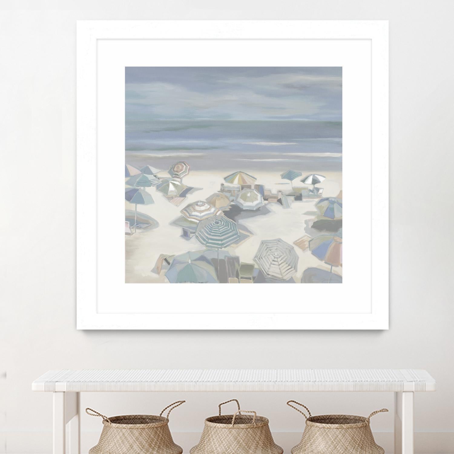 Beach Party by Liz Jardine on GIANT ART - blues coastal, tropical