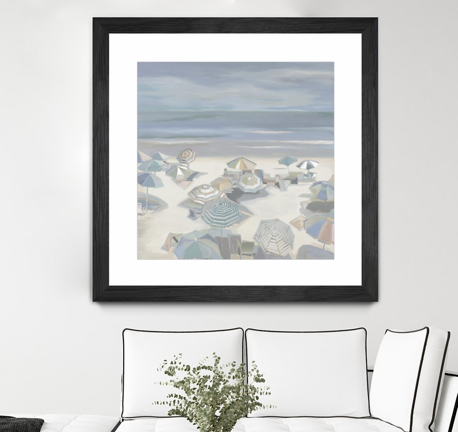 Beach Party by Liz Jardine on GIANT ART - blues coastal, tropical