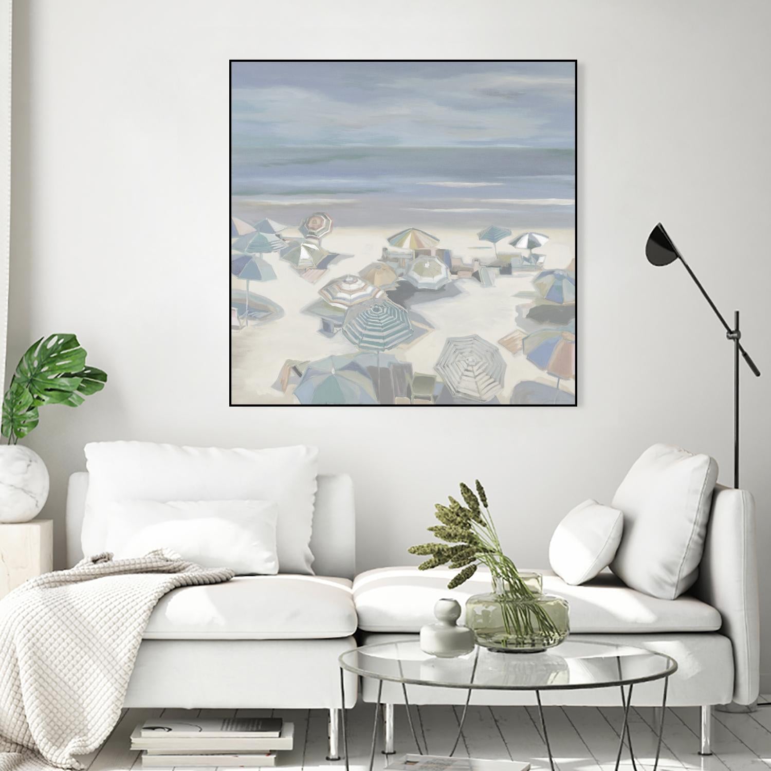 Beach Party by Liz Jardine on GIANT ART - blues coastal, tropical
