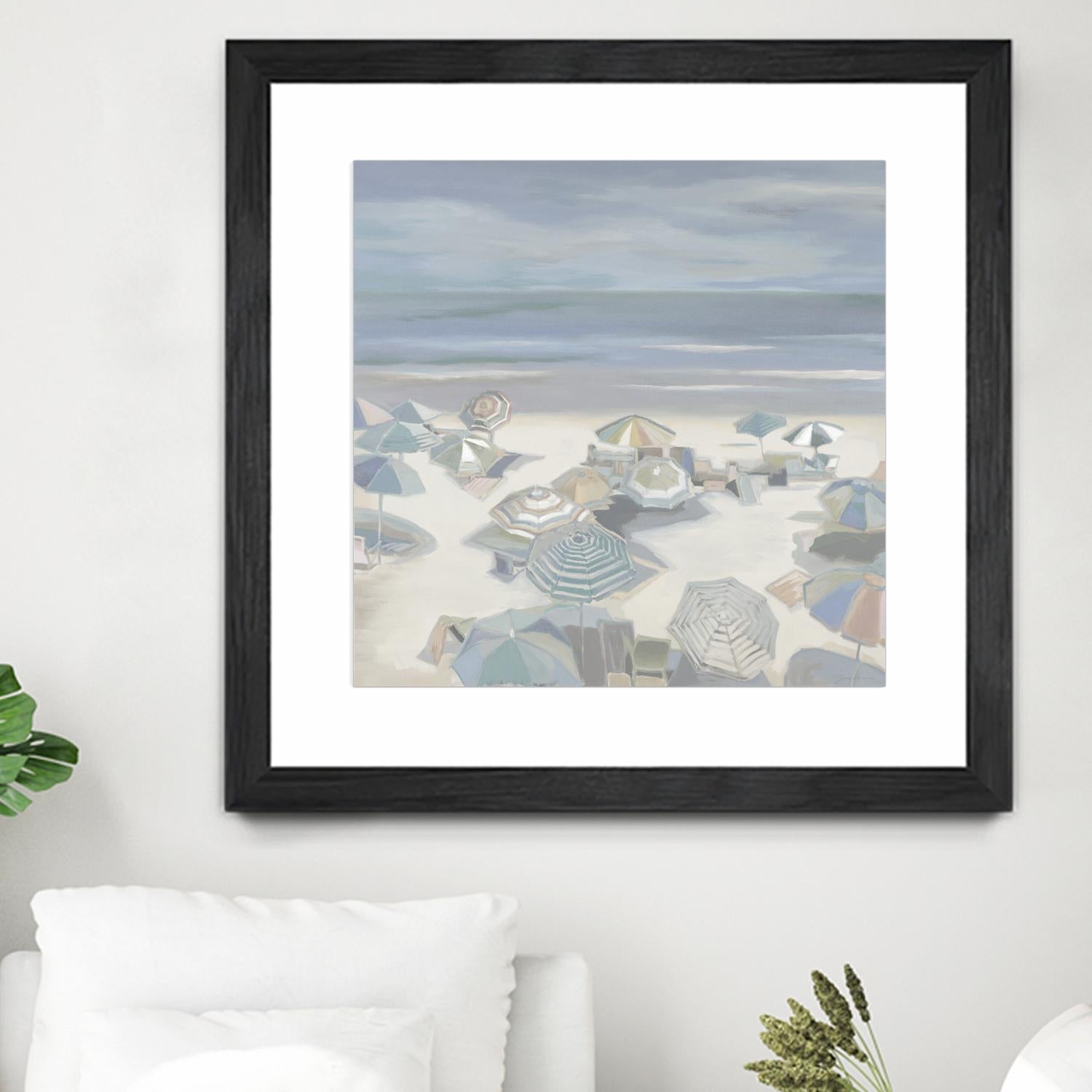 Beach Party by Liz Jardine on GIANT ART - blues coastal, tropical