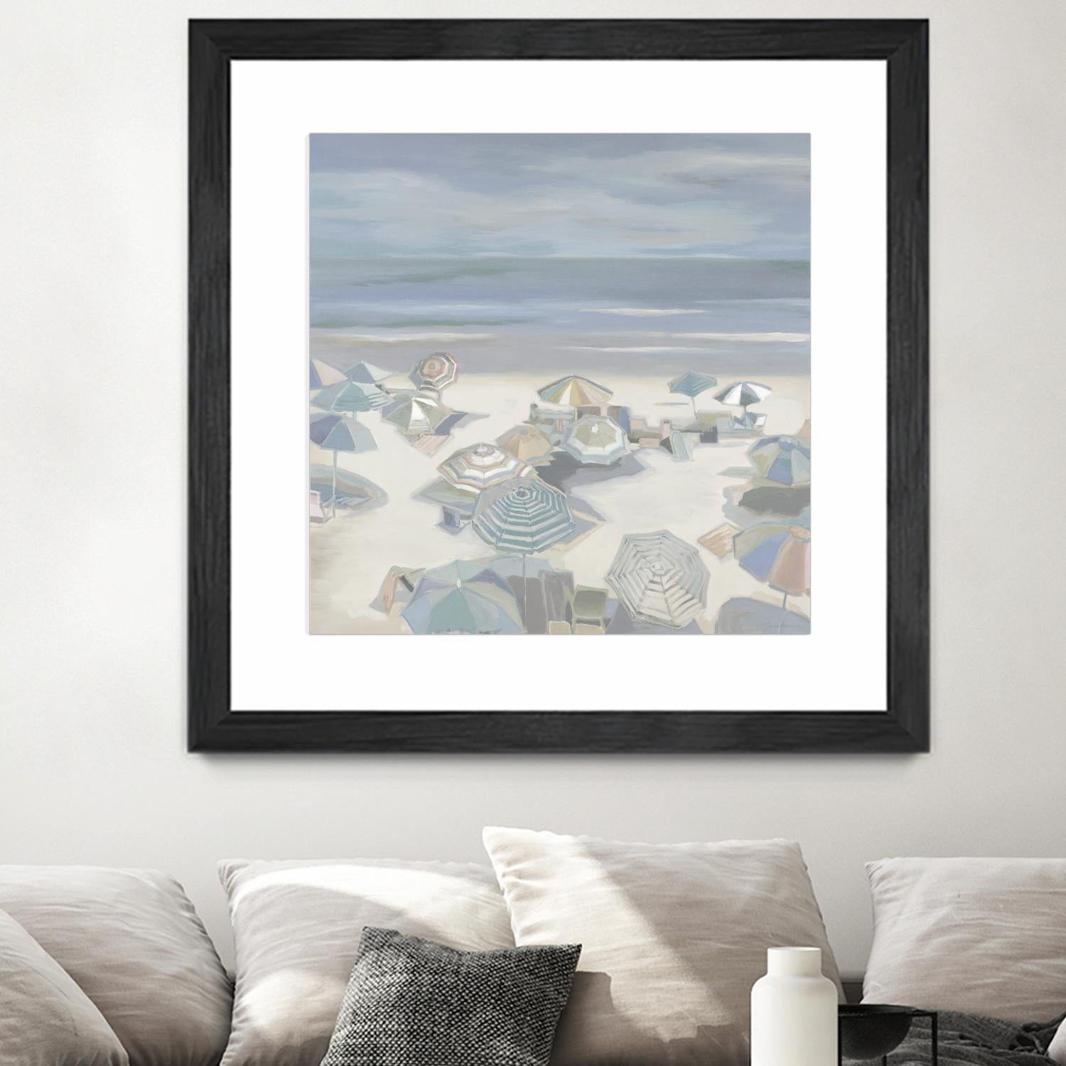 Beach Party by Liz Jardine on GIANT ART - blues coastal, tropical