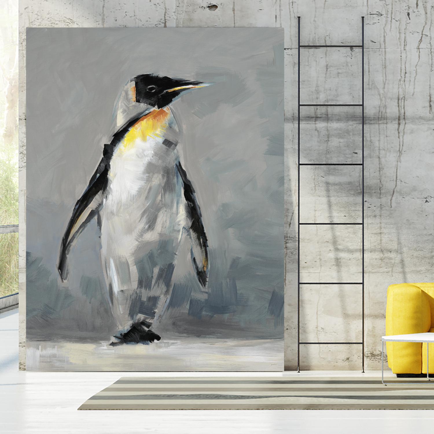 Keep Cool I by Liz Jardine on GIANT ART - yellow animals