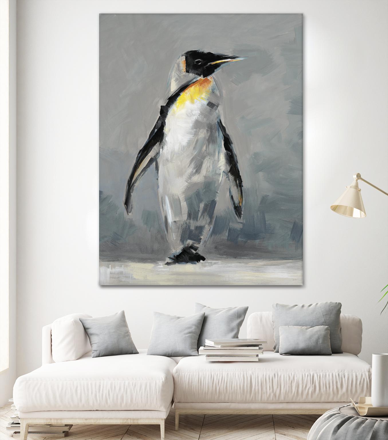 Keep Cool I by Liz Jardine on GIANT ART - yellow animals