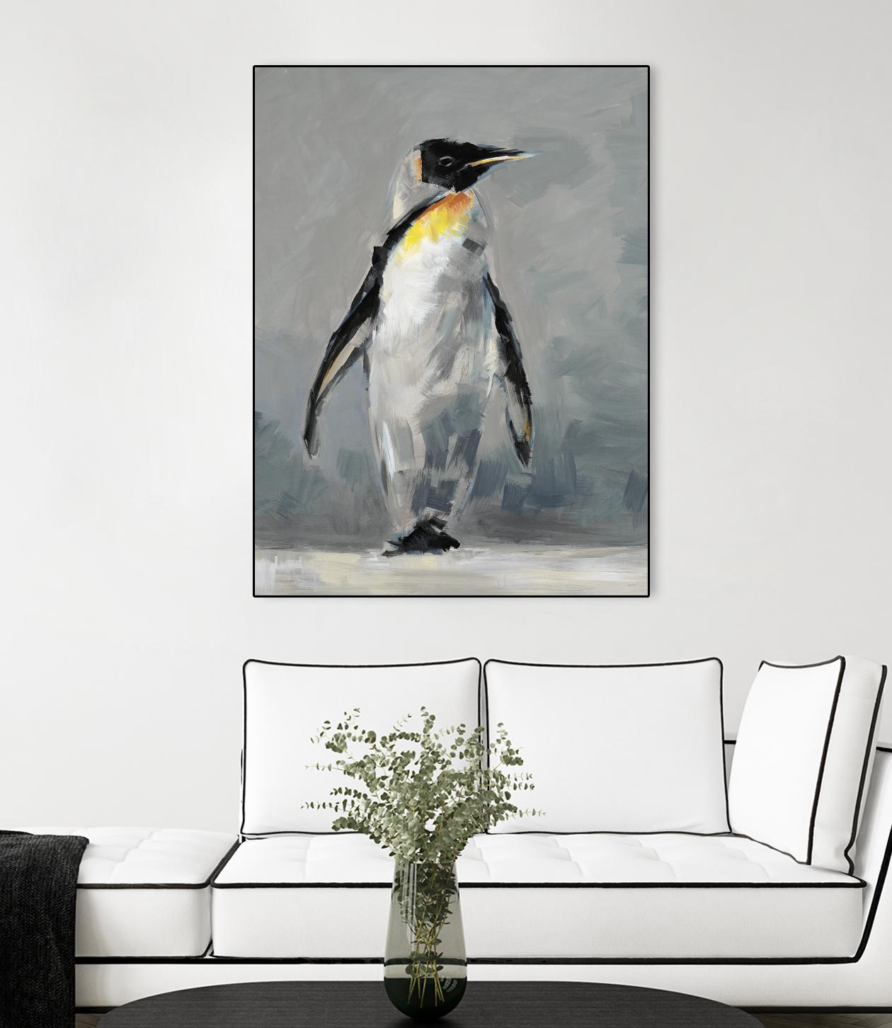 Keep Cool I by Liz Jardine on GIANT ART - yellow animals