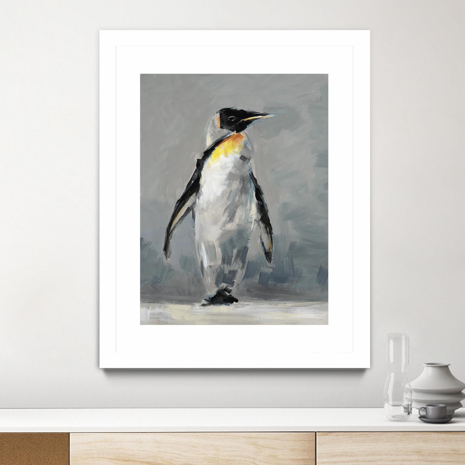 Keep Cool I by Liz Jardine on GIANT ART - yellow animals