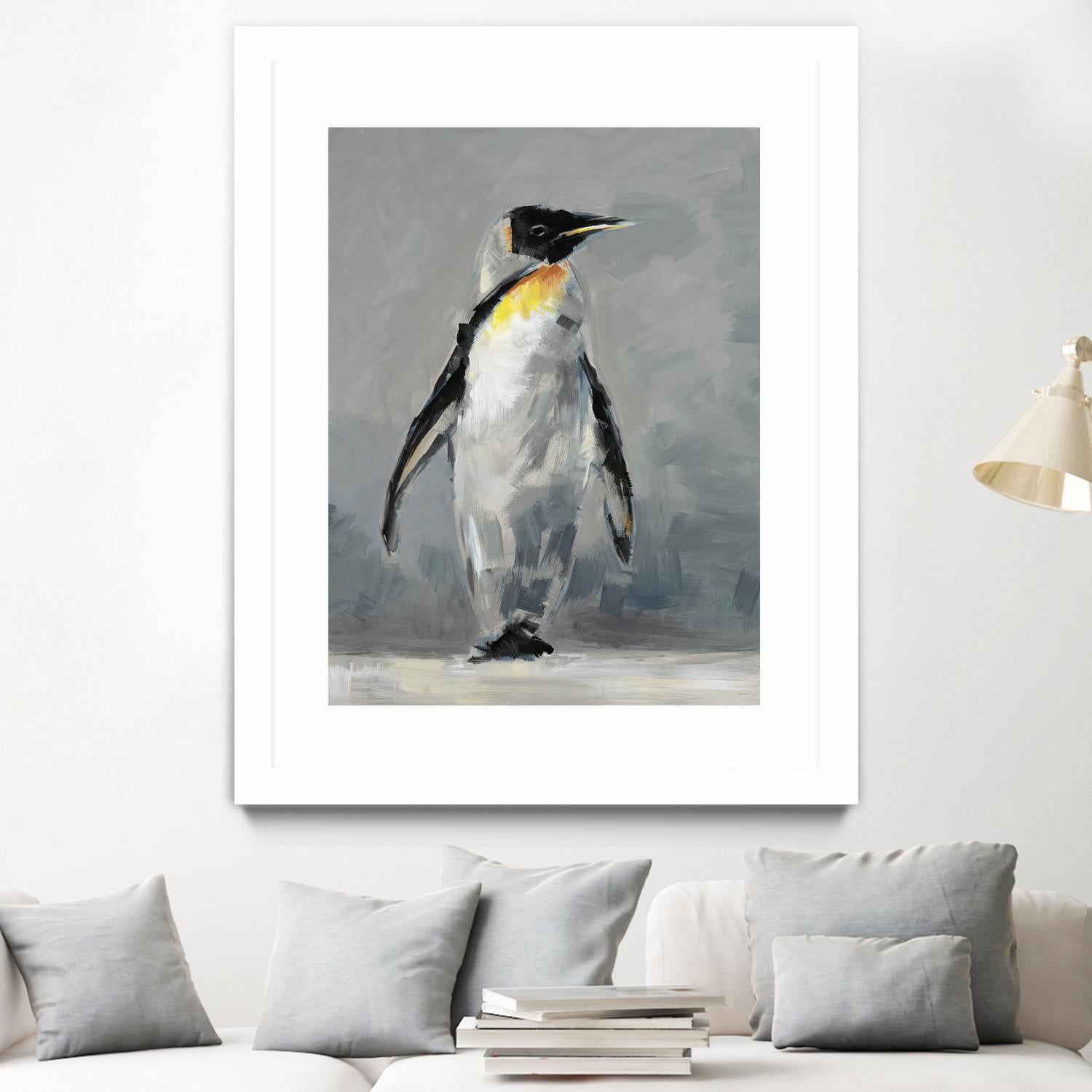 Keep Cool I by Liz Jardine on GIANT ART - yellow animals