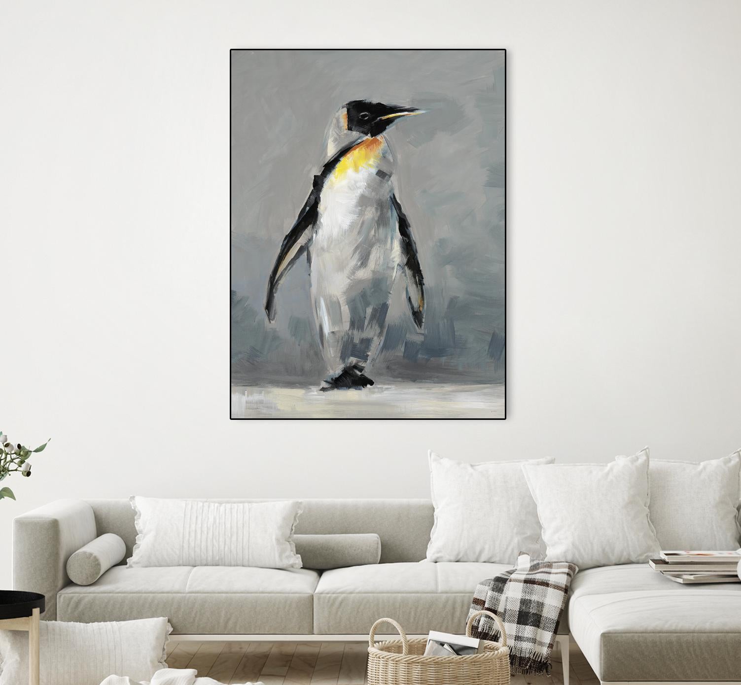 Keep Cool I by Liz Jardine on GIANT ART - yellow animals