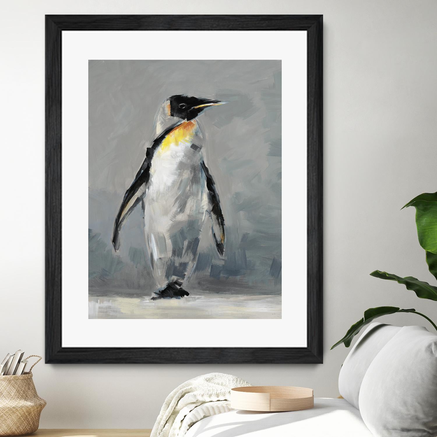 Keep Cool I by Liz Jardine on GIANT ART - yellow animals