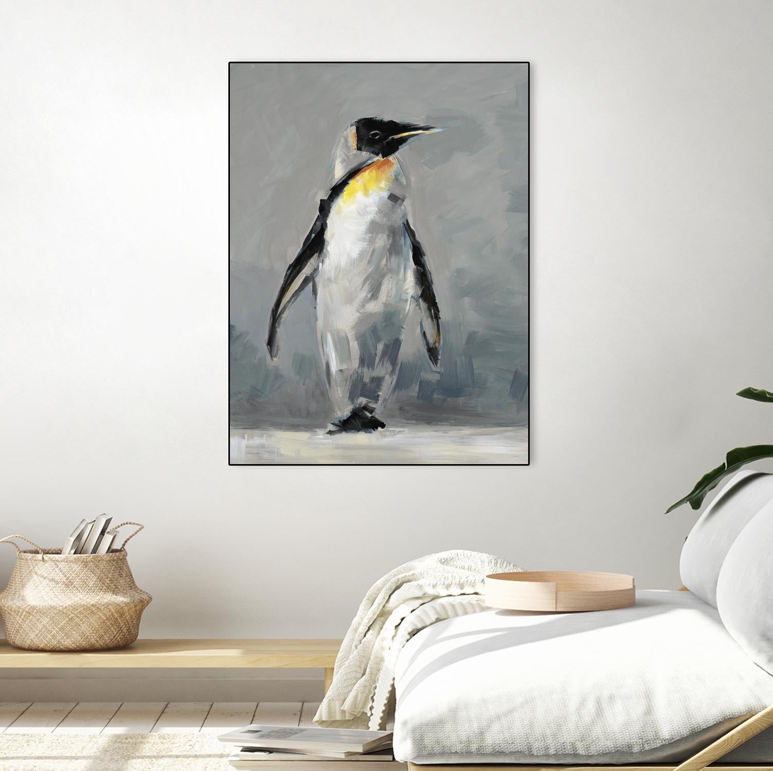 Keep Cool I by Liz Jardine on GIANT ART - yellow animals