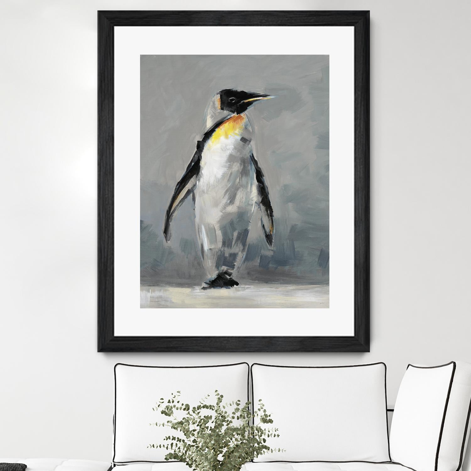 Keep Cool I by Liz Jardine on GIANT ART - yellow animals