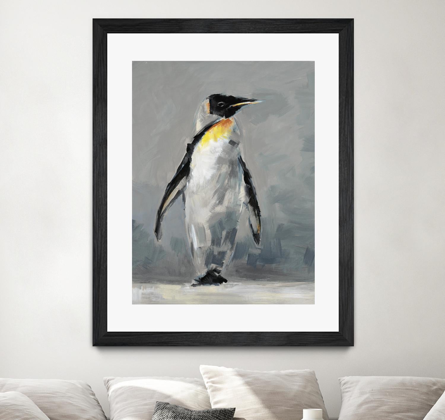 Keep Cool I by Liz Jardine on GIANT ART - yellow animals