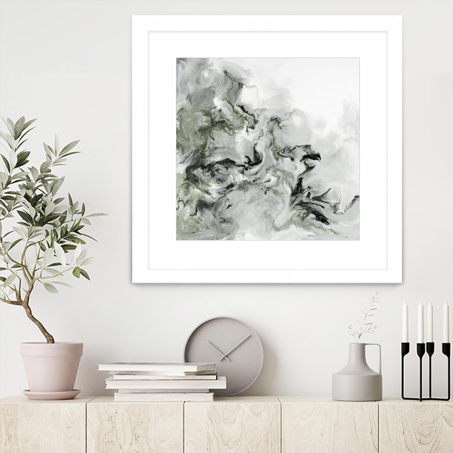 With Me by Corrie LaVelle on GIANT ART - white black & white